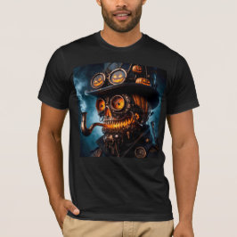 Halloween Steampunk Gotisk Jack-O-Lyktlampa T Shirt