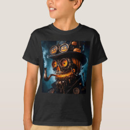 Halloween Steampunk Gotisk Jack-O-Lyktlampa T Shirt