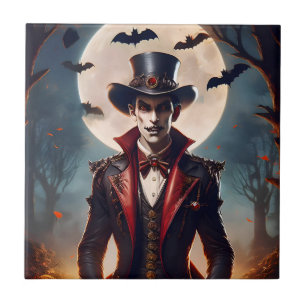 Halloween Steampunk Gotisk Zombie Vampire Kakelplatta