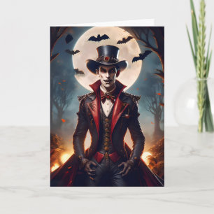 Halloween Steampunk Gotisk Zombie Vampire Kort