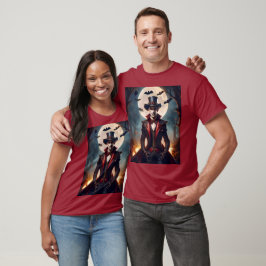 Halloween Steampunk Gotisk Zombie Vampire T Shirt