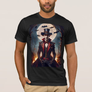Halloween Steampunk Gotisk Zombie Vampire T Shirt