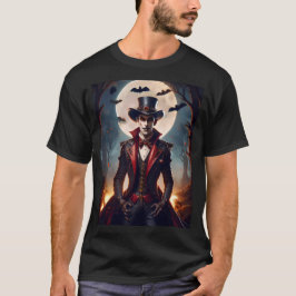 Halloween Steampunk Gotisk Zombie Vampire T Shirt