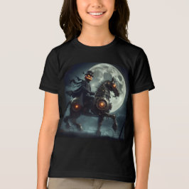 Halloween Steampunk Huvudlös Ryttare T Shirt