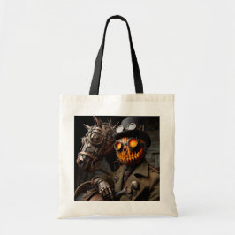 Halloween Steampunk Jack-O-Lantern Horseman Tygkasse