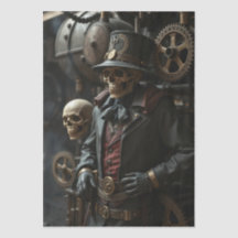 Halloween Steampunk Skelett