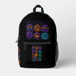 Halloween Stickers barnryggsäck - Back to school