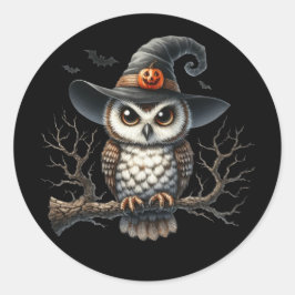 Halloween Stickers Runt Klistermärke