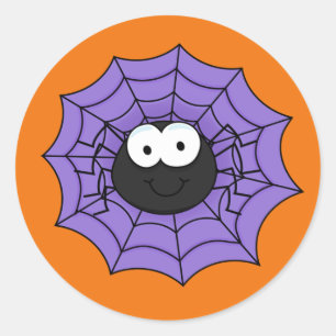 Halloween Stickers Runt Klistermärke
