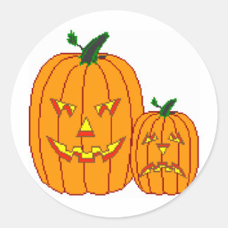 Halloween Stickers Runt Klistermärke