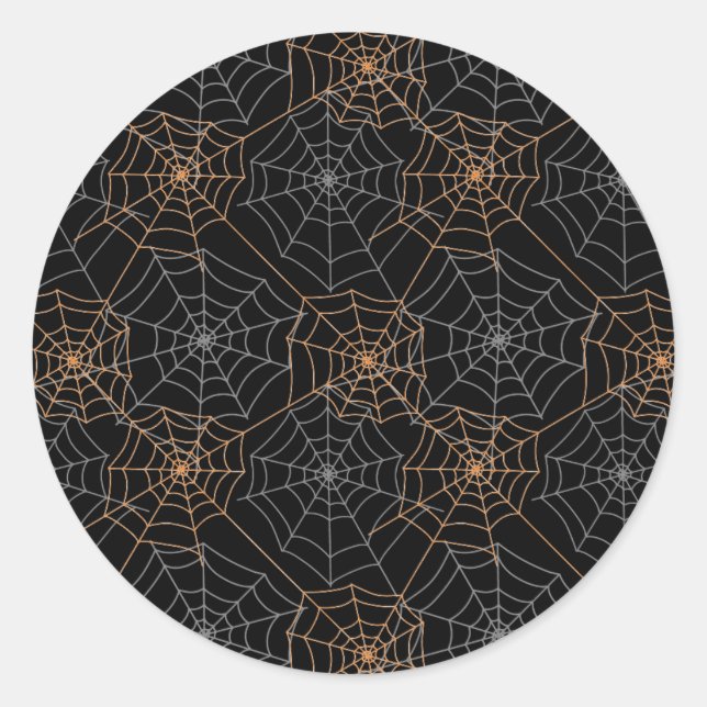 Halloween Stickers Runt Klistermärke (Framsida)