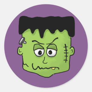 Halloween Stickers Runt Klistermärke