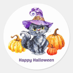 Halloween Stickers Runt Klistermärke