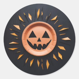 Halloween Stickers Runt Klistermärke