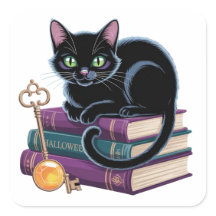 Halloween Stickers - Spooky, Roligt och framtidsko