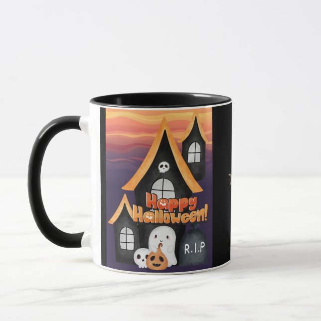halloween-stil kollektion mugg (Vänster)