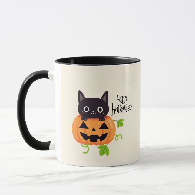 halloween-stil kollektion mugg (Vänster)