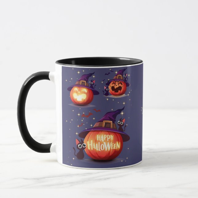 halloween-stil kollektion mugg (Vänster)