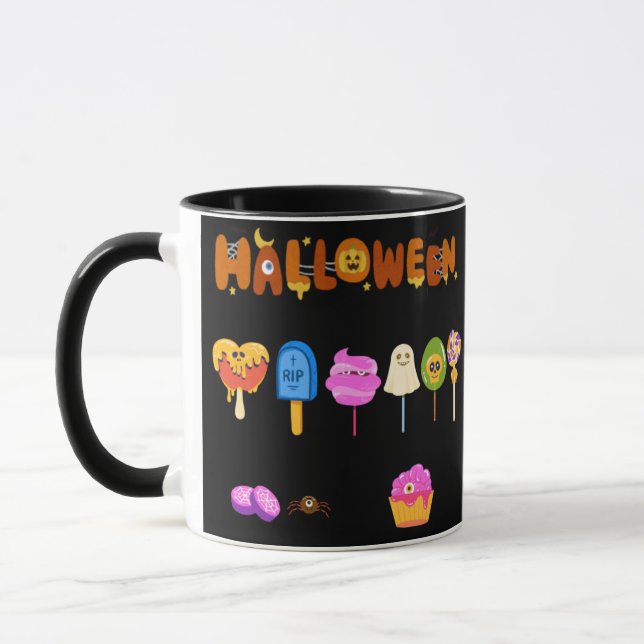 halloween stil-samling mugg (Vänster)