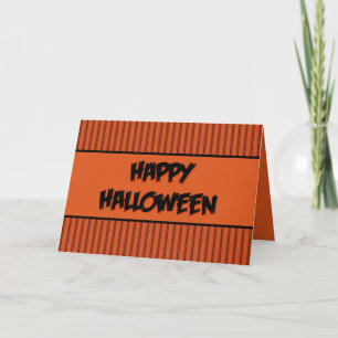 Halloween Stitches Kort