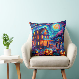 Halloween Stollig: En bergsnattskamrat Kudde