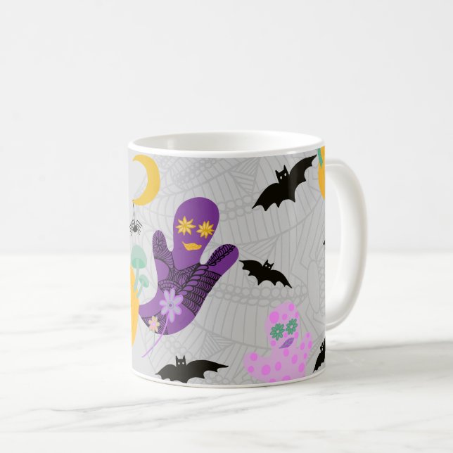Halloween Stollig Kaffemugg (Framsida höger)