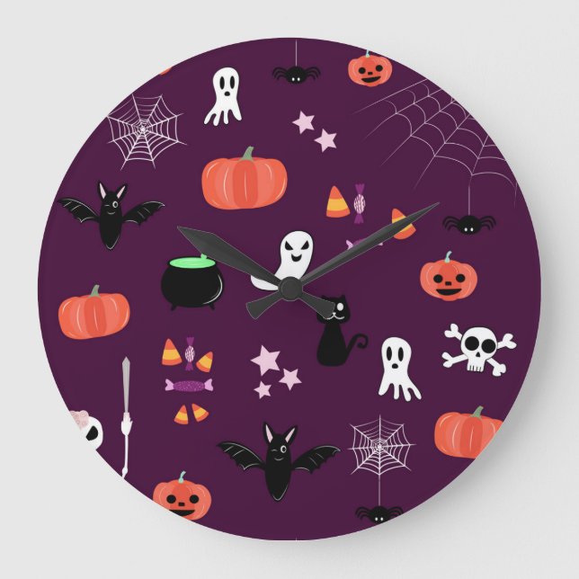 Halloween Stor Klocka (Framsida)
