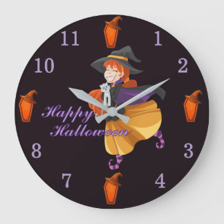 Halloween stor klocka