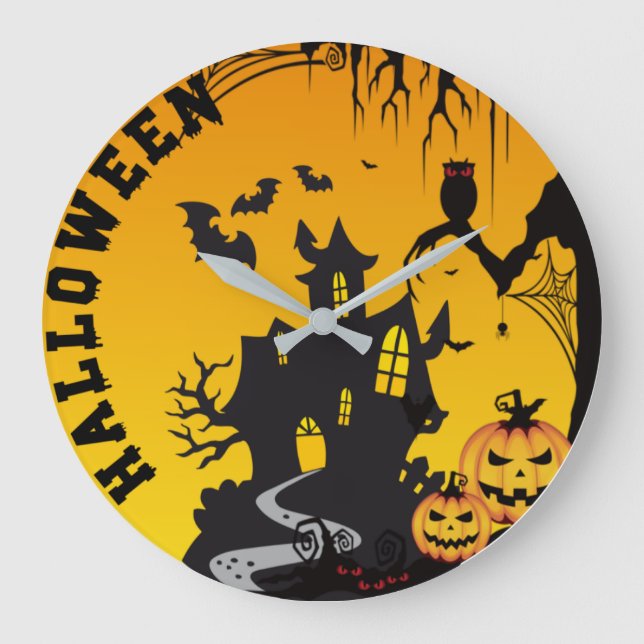 Halloween Stor Klocka (Framsida)