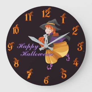 Halloween stor klocka