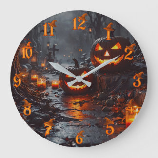 Halloween stor klocka