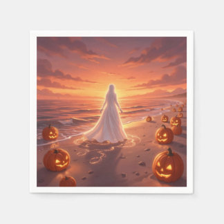 Halloween.Strandtema Pappersservett