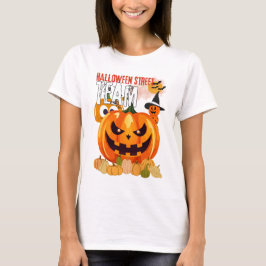 Halloween Street Team Boo Funny och Cute T-Shirt