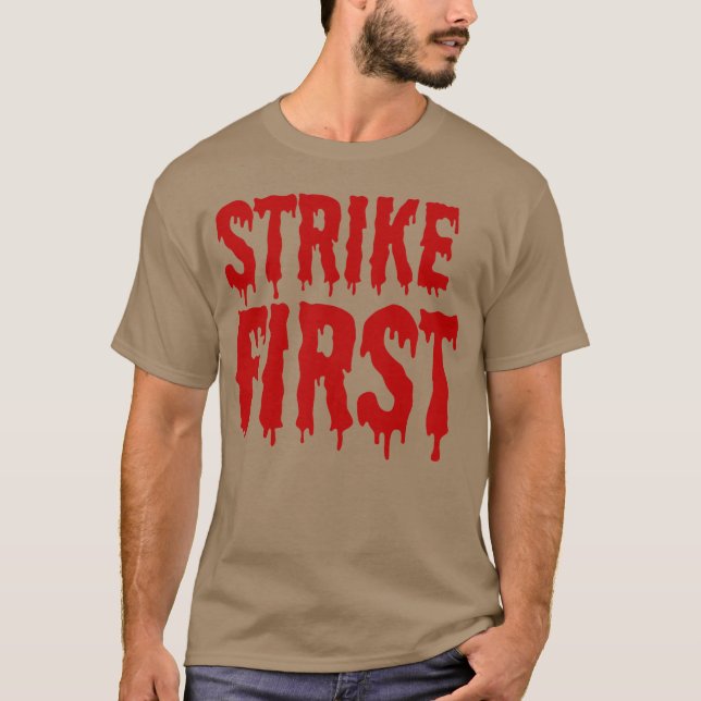Halloween Strejka First-familjen T Shirt (Framsida)