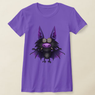 Halloween Sugar Rush Fladdermus Fånig Roligt T Shirt