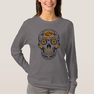 Halloween Sugar Skull (Dia de Muertos) T Shirt