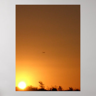 Halloween Sunrise Poster