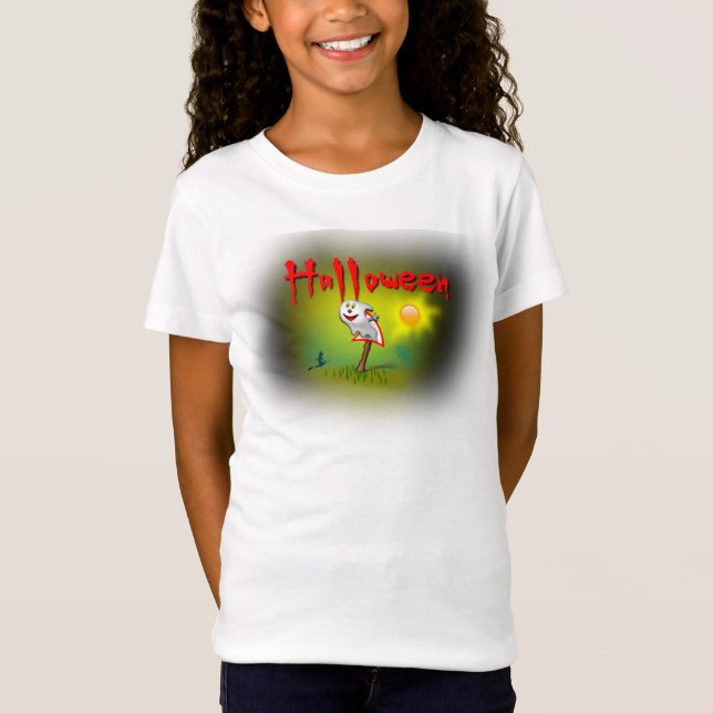Halloween Sunshine Ghost - T Shirt (Framsida)