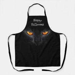 Halloween svart katt Apron