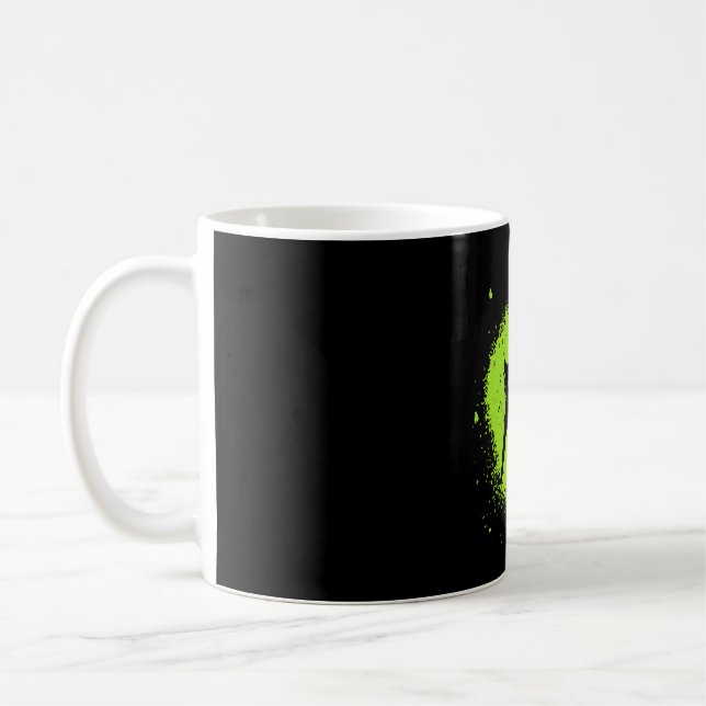 Halloween Svart Katt vidskepelse Räddhågsna Katter Kaffemugg (Vänster)