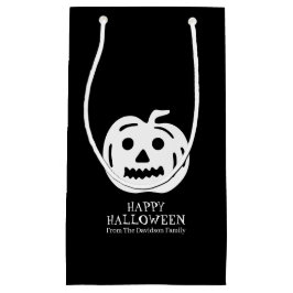 Halloween svartvit jack o lantern anpassningsbar b