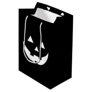 Halloween svartvit Jack o lantern-skrämmande beha