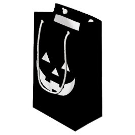 Halloween svartvit Jack o lantern-skrämmande behan