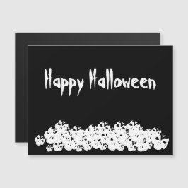 Halloween svartvita döskallar med hög anpassningsb