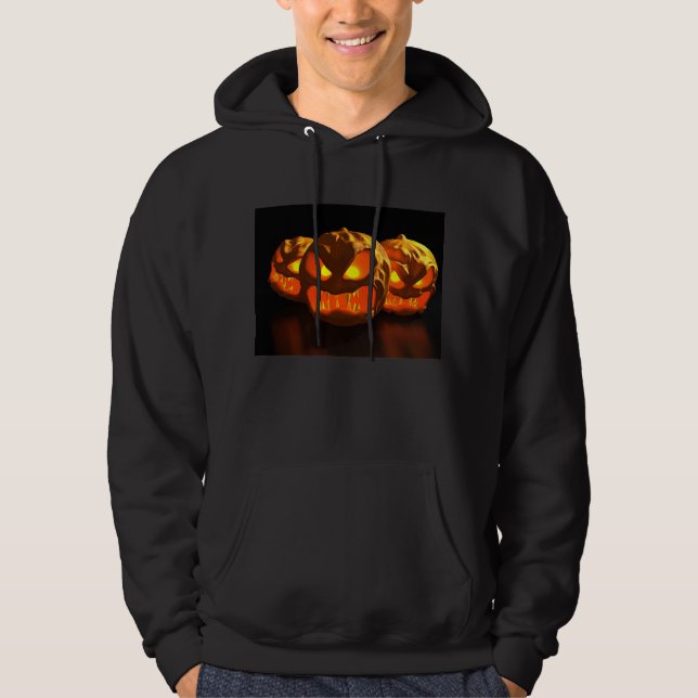 Halloween Sweatshirt Med Luva (Framsida)