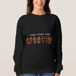 Halloween-Sweatshirts för Bows Woman Halloween T Shirt