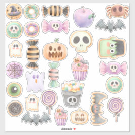 Halloween Sweets Stickers Klistermärken