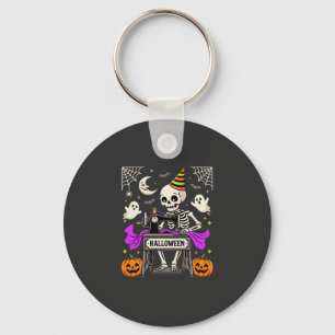 Halloween Sy Skelett Spöklik Ghost Pumpa Sy Nyckelring