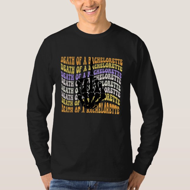 Halloween Systerfest, Död Hos En Ogift Man T Shirt (Framsida)
