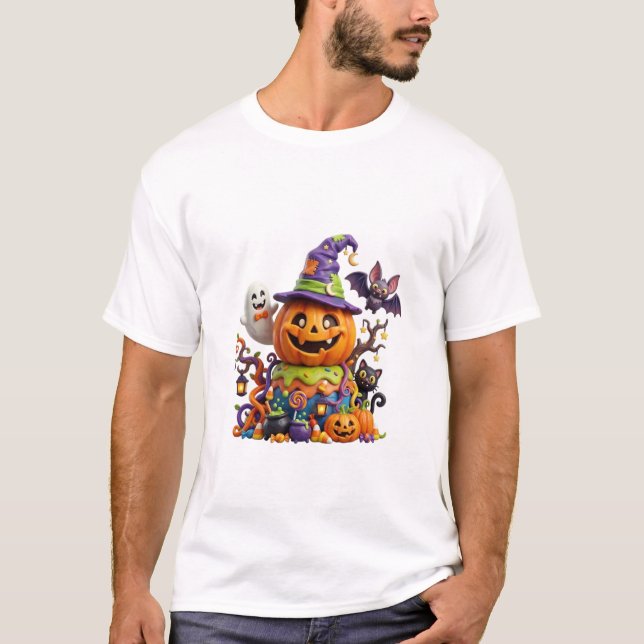 HALLoween T Shirt (Framsida)